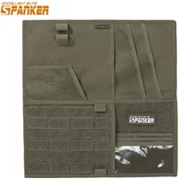 Tactical MOLLE Vehicle Sun Visor Organizer Panel Multi-pocket Storage Bag Truck Car Auto Accessories EDC Tool Pouch Holder