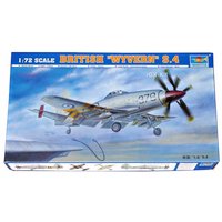 Trumpeter 01619 1/72 Scale British Westland WY Wyvern S4 Shipboard Fighter Aircraft Plastic Assembly Model Building Kit Gift
