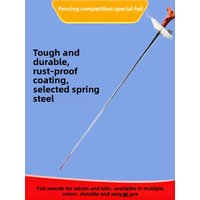 Rust-resistant Epee Foil Sword Complete Equipment for Adults And Children Competition Fencing Gear by NoLiX