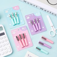 【xxx】1/3PCS Multi-Functional Manual Pencil Sharpener With Protective Knife Cap Feature Portable Stationery For School Supplies