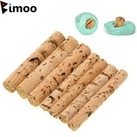 10pcs 6mm 8mm Carp Fishing Cork Sticks Cork Wood Float Sticks Carp Bait Granular Lures Outdoor Carp Fishing Tackle Accessories