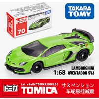 Takara Tomy Tomica No.70 Lamborghini Aventador SVJ Mini Alloy Diecast Car Model Simulation Vehicle Toy Boys Birthday Gift