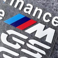 Car Decoration Strip Trunk Sticker Decals Decal For Bmw M Power Performance E93 F10 F20 F30 F40 F25 F26 F31 M3 M5 X1 X3 X5 X6 X7