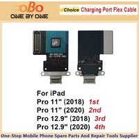 USB Charging Port Dock Connector Flex Cable for Apple iPad Pro 11 12.9 inch 2018 2020 11‘’ 1st 2nd 12.9‘’3rd 4th Repair (1PC)