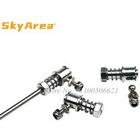 2PCS M3 CNC Aluminium Ball Joint 3mm Linkage Rod Ball Head Connector L20mm M3 Rod End for DIT RC Gasoline Boat Servo Spare Parts