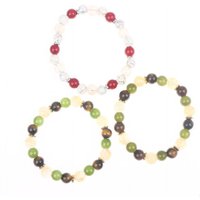 Natural Tiger's Eye & Citrine Menopause Bracelet. Balances Symptoms, Hot Flashes. Year-round Bohemian Gift