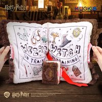 HUGKIS Official Harry Potter Adorable Monster Book of Monsters Plush, 4inch Keychain & 14inch Pillow, Movie Collectible Stuffed