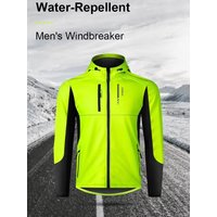 AliExpress INBIKEThermal Softshell Jacket Men Winter Windproof Fleece Cycling Jersey Long Sleeve for Road Bike MTB Outdoor Cycling Clothing