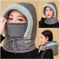 AliExpress NONE Winter Warm Hat for Men and Women, Autumn and Winter Cycling Ear Protection with Thick Velvet for Cold Protection