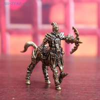 【ZYAA-1】Brass Material Centaur Horse Tail Ornament Craft Sagittarius Decoration Office Decoration