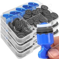 Water Saving Tap Aerator Plastic Foaming Devices with Wrench Faucet Aerator Replacement Fitting Home Kitchen Bathroom Parts