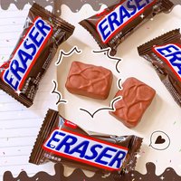 novel school items back to school equipment office supplies chocolate Erasers Rubber Kawaii stationery supplies cute stuff