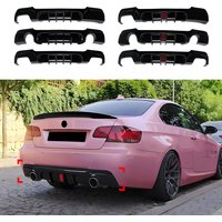 Suitable for 2006 2007 2008 2009 2010 2011 2012 2013 BMW 3 Series Coupe E92 E93 MSport MP rear lip tail lip spoiler modification