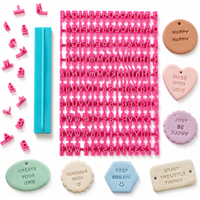 Pottery Stamps, Large Letter Stamps, Uppercase Letters, Lowercase Letters, Numbers, Symbols, Freely Combinable and Arranged, Pottery Tools