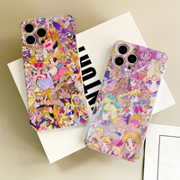 Comic S-SAILOR M-MOON phone case FUNDA For IPhone 17 16 15 14 13 12 11 Plus Pro Max Mini Back Cover Hard cover Film shell