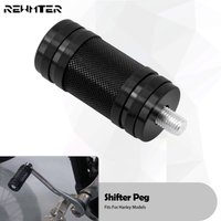 Motorcycle Aluminum Shifter Peg Shift Gear Lever Footrest For Harley Touring Electra Glide Sportster XL Dyna Softail Breakout FL