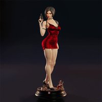 1/24 1/18 Resin Model Kit Pretty Girl Agent Figurine Unpainted No Color RW-1379