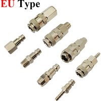 Raccords de tuyaux d'air conformes aux normes européennes, accessoires de compresseur, connecteur pneumatique à déconnexion rapide