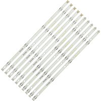 New 10Pcs/Set LED Backlight Strips For 55"TV 55UK6100 55UJ6307 55UJ630Y 55LJ5500 55UJ6560 55UJ6350 55UJ635 55UJ670V 55LJ6105W