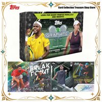 2026 Topps Official Genuine Graphite Tennis Trading Cards Premium Sealed Sports Collectible Cards Blind Box Collectible Gift