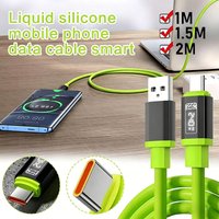 240W Silicone Cables 10A Super Fast Charging USB to C Type-C to C Green Thicken Cable For Xiaomi 17 Durable Quick Charging Cable