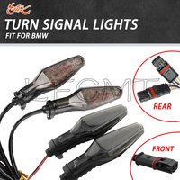 Motorcycle Front/Rear LED Turn Signal Indicator Lights Flashing Lamp Fit for BMW S1000XR R1250GS R 1250 GS ADV R1300GS F900GS