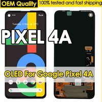 OEM Quality OLED For Google Pixel 4A 4G Screen Replacement LCD Phone Mobile Display Touch Digitizer Assembly Repair Wholesale