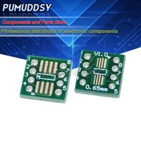 20PCS TSSOP8 SSOP8 SOP8 to DIP8 Transfer Board DIP Pin Board Pitch Adapter
