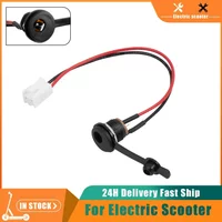 Universal Electric Scooter Charging Port DC5.5x2.1mm Charger Round Hole Socket For vivobike Electric Scooter Ebike Accessories