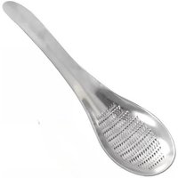 New! hot selling high quality For Kitchen Stainless Steel Garlic Ginger Fruits Root Vegetable Grater Grinder Spoon