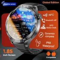2026 New Sapphire Smart Watch Global Version GPS Tracking Compass NFC IP68Waterproof BT Call Ceramic and Titanium Smartwatch iOS