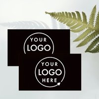 There are 60 advanced black cards with customized logos in total, including gift cards and customized personal business cards.