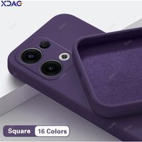 Original Candy Case Cover for OPPO Reno 13 Reno13 Pro 13Pro 5G Soft Square Liquid Silicone High Qualtiy Simple Mobile Back Shell