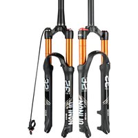 AliExpress NANLIO MTB Bike Fork Solo Air Bicycle Front Suspension 26/27.5/29inch Straight/Tapered Tube Lockout Magnesium Alloy QuickRelease