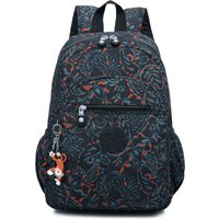 TEGAOTE Waterproof 2024 Nylon Flower Pattern Fashion Casual A4 Girl Boy Women Men School Backpack Lightweight Travel Bag M1318