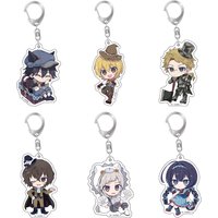 Bungo Stray Dogs Fairy Tale Series Kyōka Izumi Atsushi Nakajima Osamu Dazai Doppo Kunikida Ranpo Edogawa Chibi Acrylic keychain