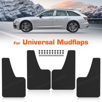 Mudguards Carbon Fiber Effect Front Rear Set Universal Mud Flaps Splash Guards Mudflaps Car Auto Sedan sportscar