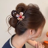 1PC Elegant Large Flower Hair Claw Clips For Women 2026 New Arrival Big Hair Clips For Thick Hair Hair Accessories