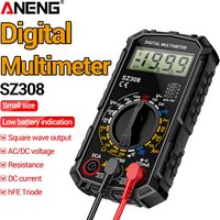 AC/DC Voltage Digital Multimeter ANENG SZ308 DC Current High-Precision Multi-function Resistance hFE Triode Buzzer Detection Too