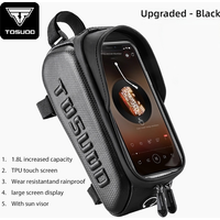 AliExpress TOSUOD Bicycle Bag Cycling Top Front Tube Frame Bag Waterproof 8 Inches Phone Case Storage Touch Screen MTB Road Bike Bag