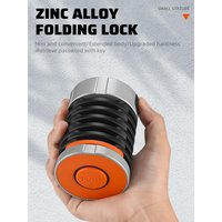 AliExpress West Biking WEST BIKING Folding Bike Lock Combination Anti-theft Lock Portable E-Bike Heavy Duty Chain Lock Bicycle Cycling Accessories