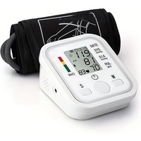 Blood Pressure Machine, Automatic Digital Upper Arm Blood Pressure Monitor with Adjustable Large Cuff