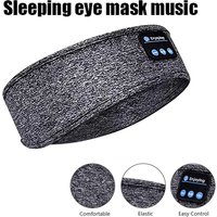 Bluetooth Earphones Sports Sleep Headband Elastic Wireless Headphones Music Eye Mask Wireless Bluetooth Headset Travel Headband