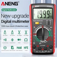 ANENG DT9205A multimètre numérique professionnel True RMS testeur Strom AC/DC hFE Ohm Kondensator compteur clé Detektor Werkzeug