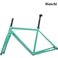 AliExpress NONE GR02 Seaboard Gravel Road Bike Frame 700C Barrel Shaft Aluminum Alloy Cross-country Frame Carbon Fiber 12*100 Front Fork