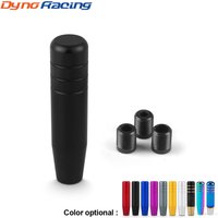 13CM Aluminum Gear Shift Knob Racing Car Universal Manual Transmission Shifter Lever Knob With three adapters