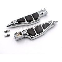 Motorcycle Front Foot Pegs Footrests For SUZUKI Boulevard M109R 06-15 M90 09-15 Hayabusa GSX1300R 99-15 GSXR 600 750 2000-201