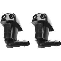 2Pcs Front Windshield Wiper Water Spray Jet For Mazda 3 5 6 BK GG1 BN8V-67-510 Washer Nozzles Car Accessories Spray Wiper Jet