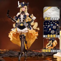 IN STOCK Navia Cosplay Costume Game Genshin Impact Women Halloween Costume Metal Accessories Medieval Navia Suit