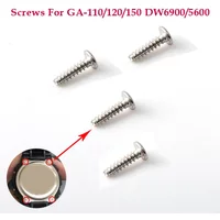 5pcs Stainless Steel Watch Back Cover Screws for GA-110 GA100 GA120/150 DW6900 DW5600 Watch Case Back Repair Screw Accessories